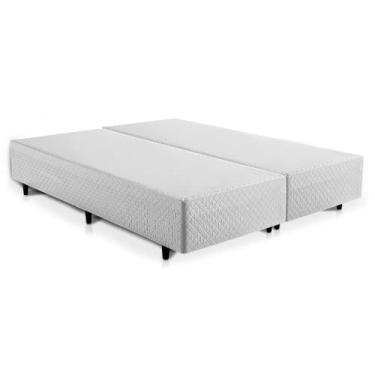 Imagem de Cama Box Queen Herval Idea, Branco, 39x158x198 cm