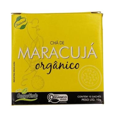Imagem de Chá Maracujá Frutos Orgânico Sachês Campo Verde
