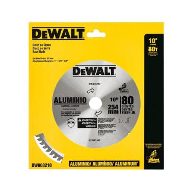Imagem de Disco Serra Esquadria P-aluminio 255mm 80d Dewalt Dwa03210
