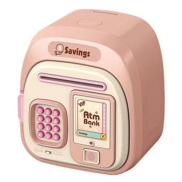 Imagem de Banco de poupança inteligente para crianças com impressão digital e de