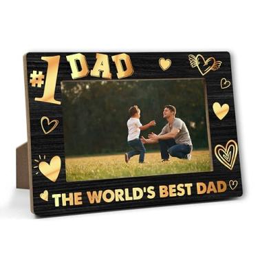 Imagem de DRWJPAT Moldura para papai, porta-retratos para pais pela primeira vez, presentes da esposa, presentes de Natal, aniversário, Ação de Graças, pais, presentes para pai, 10 x 15 cm, lembrancinhas de