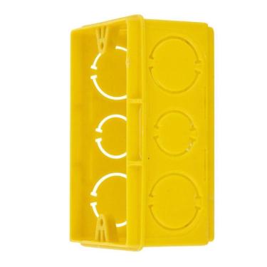 Imagem de Caixa De Luz 4x2 Retangular Amarela