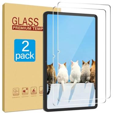 Imagem de ROISKIN Pacote com 2 protetores de tela de vidro temperado para tablet Sony Max de 11 polegadas, versão 2023, 13ª geração, alta definição, antiimpressões digitais, dureza 9H, fácil instalação - ClearC