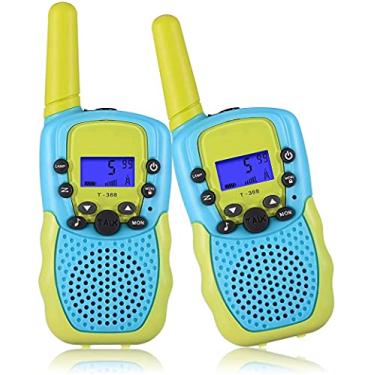 Imagem de Rádios Walkie Talkies com 22 Canais Brinquedo de Rádio 2 Vias Lanterna LCD iluminado Brinquedos para Meninos e Meninas 3 a 12 Anos Milhas Camping Caminhada ao Ar Livre