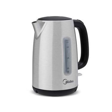 Imagem de Chaleira Elétrica Inox Midea 1,7 L com Visor - EKA23X