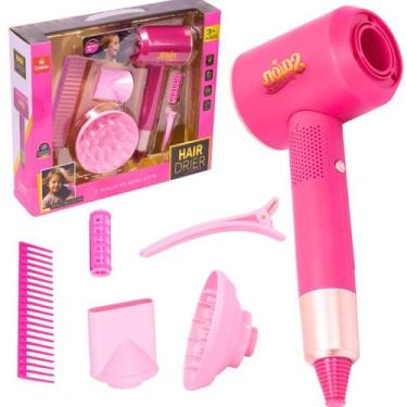 Imagem de Brinquedo Kit Salão de Beleza Secador e Acessorios - Castela