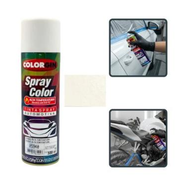 Imagem de Spray color branco alta temperatura spray automotivo colorgin 300ml
