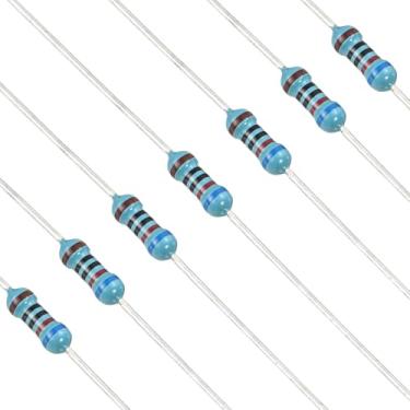 Imagem de YOKIVE 100 peças de resistores de 620 Ohm, resistor fixo de filme metálico de 1/4W (0,25 W), resistores de tolerância +/-1%, certificado ROHS