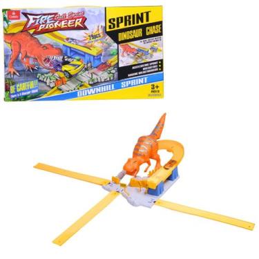 Imagem de Pista de carrinhos Escala 1 64 Dinossauro - Castela