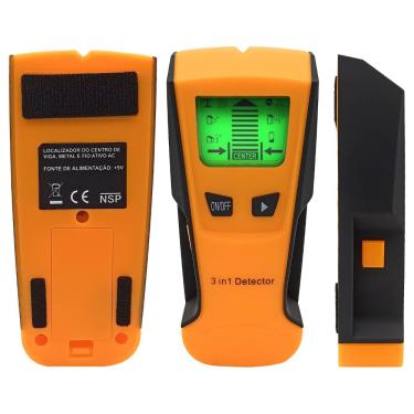 Imagem de Scanner de Parede Digital Detector de Metais Madeiras e Fios