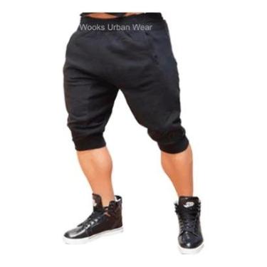 Imagem de Bermuda De Moleton Masculina Skinny Saruel Fitness-Masculino
