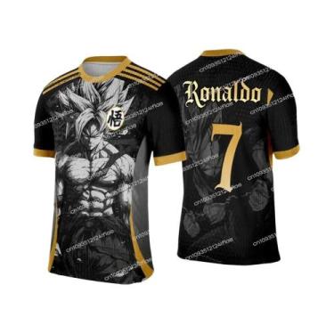 Imagem de Camiseta Infantil Dragon Ball Z Super Saiyan De Manga Curta, Camisa De