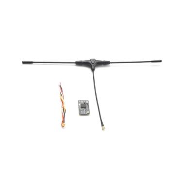 Imagem de Receptor ELRS 915MHz com Antena T Suporta Atualização via Wifi para Peças de Drones FPV Controle Remoto