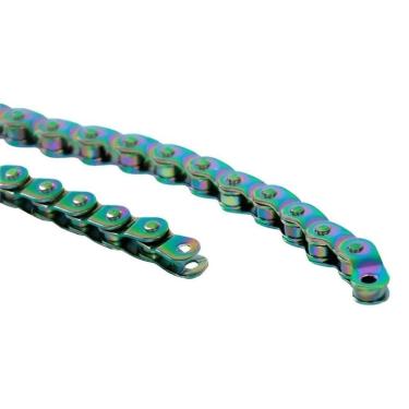 Imagem de Corrente MK918 BMX Half-Link 102 Elos Rainbow 1/2x1/8x102L Grossa Camaleão-Unissex