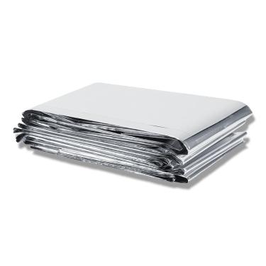 Imagem de equlup Película refletiva de plantas, folha refletiva para cultivo de plantas 210 x 120 cm/82,68 x 47,24 pol. Folhas de cobertura refletivas de luz prateada para acessórios de luz de estufa