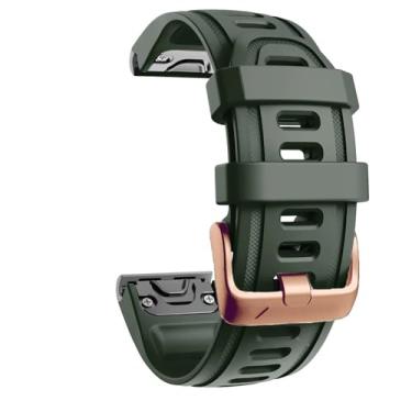 Imagem de ONECMN Pulseira de relógio de silicone de liberação rápida de 20 mm para Garmin Fenix 6 6S Pro 5 5S Plus Descent Mk2S D2 Watch Easyfit Bracelet Correa (Cor: B, Tamanho: 20mm Descent Mk2S)