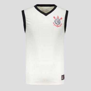 Imagem de Regata Corinthians Basquete Off White, P
