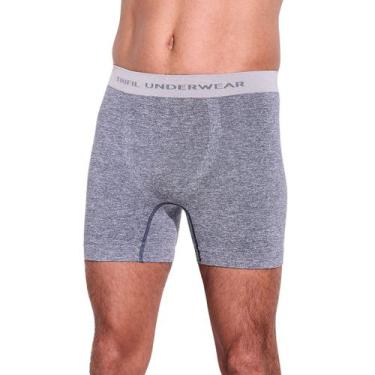 Imagem de Cueca Boxer Microfibra - Trifil, Mescla, G