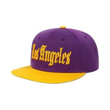 Imagem de Boné De Beisebol Unissex Ajustável Com Bordado De Los Angeles, Estilo 