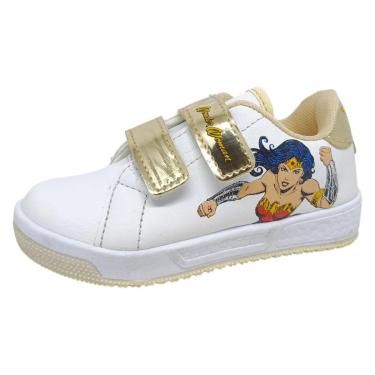 Imagem de Tenis Infantil Menina Conforto Mulher Maravilha Via Vip-Feminino