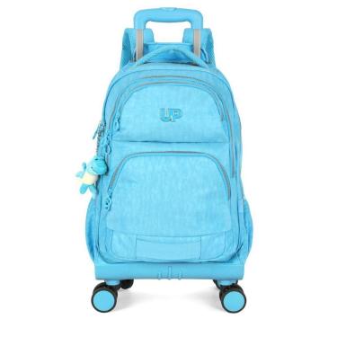 Imagem de Mochila Rodinhas 360 Dino Crinkle Costas Notebook Up4you-Unissex