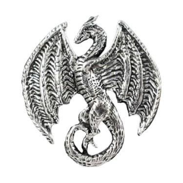 Imagem de Broche Lucky zx Retro Punk Dominante Pterossauro Broche de asa de dinossauro Personalidade Masculina Charme Moda Festa Roupas Acessórios Joias