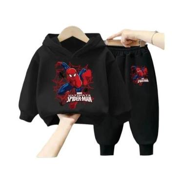Imagem de Conjunto De Moletom E Calça Para Crianças Do Homem-Aranha, Marvel, Pri
