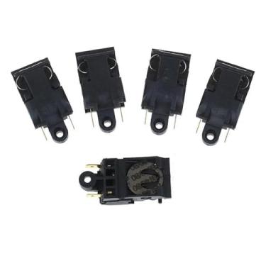 Imagem de 5 peças 16A interruptor termostato caldeira chaleira vapor pressão pular interruptor