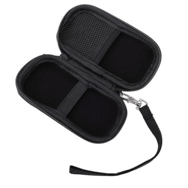 Imagem de Serounder Estojo para Gravador de Voz, Bolsa de Transporte de Nylon EVA à Prova de Choque Com Zíper Liso 360 e Bolsos de Malha Dupla, para Gravadores Digitais 570 PX370 PX470 e