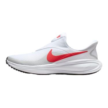 Imagem de Nike Tênis de corrida masculino Revolution 8 Road, Branco/branco-carmesim claro, 39