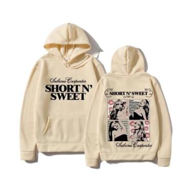 Imagem de Moletom Masculino Streetwear Harajuku Casual Unissex Curto N' Sweet Pa