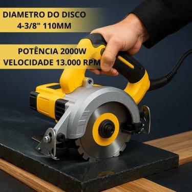 Imagem de Serra Mármore Cortador De Concreto Maquita 2000w 110mm