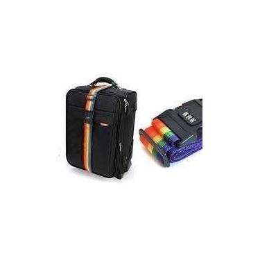 Imagem de Cadeado Senha E Fita Para Malas De Viagem Bagagem Western