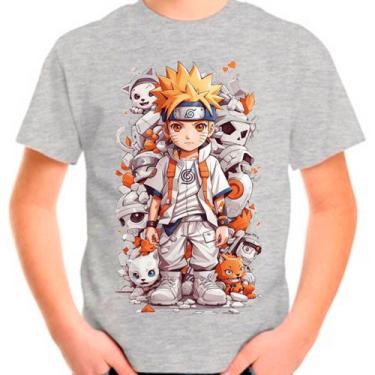 Imagem de Camiseta Desenho NARUTO Moda Infantil Roupa Criança 05 - DESIGN CAMISE