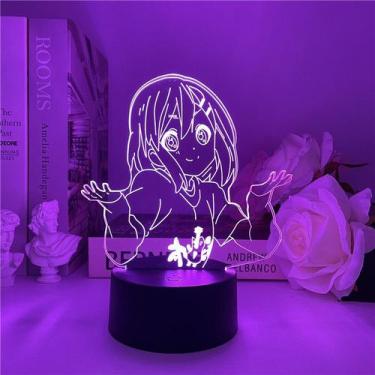 Imagem de Luz noturna K-On! Anime de desenho animado 3D USB Colorful Touch - Tai