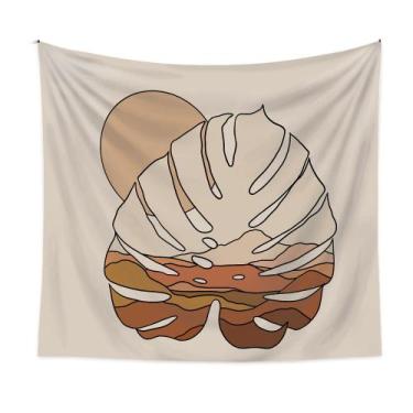 Imagem de Tapeçaria deixa parede 150x130cm de fibra de microtecido para sala - y