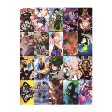 Imagem de Lomo Cards My Heroes Academias Anime Grey, 20 unidades/pacote - taiyua