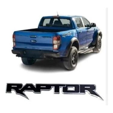 Imagem de Adesivo Resinado Preto Tampa Traseira Ford Ranger Todas