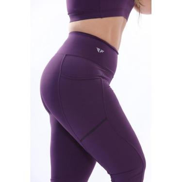 Imagem de Calça Legging ElementFit Suplex Poliamida Com Bolso Lateral Feminina-Feminino