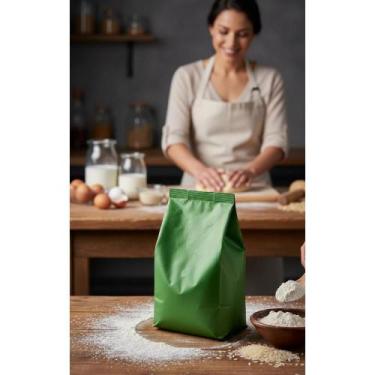 Imagem de Farinha Arroz Integral Sem Glúten 1kg - Saudável e Versátil - Congratu