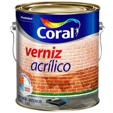 Imagem de Verniz Acrílico Incolor 3,6 Litros - CORAL