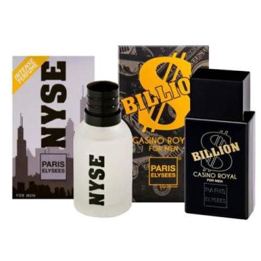 Imagem de Perfume Billion Casino Royal + Nyse - Paris Elysees 100ml