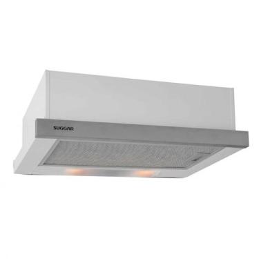 Imagem de Depurador de Ar Suggar Slim de Embutir 60cm 3 Velocidades DE6IX, Inox,