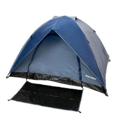 Imagem de Barraca De Camping Mormaii Bali 3 Pessoas, Azul, Cinza