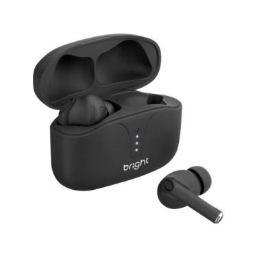 Imagem de Fone Bluetooth Com Microfone E Case Portátil Bright, Preto