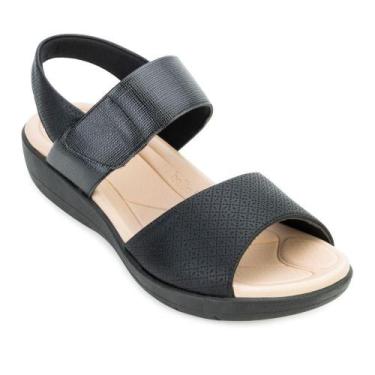 Imagem de Sandália Piccadilly PD23-23901, 37, Preto, Nude