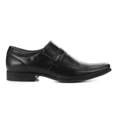 Imagem de Sapato Masculino Pipper Duke Couro Preto - 9022, Preto, 39