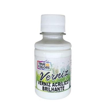 Imagem de Verniz Acrílico Brilhante True Colors 100ml Solúvel em Água