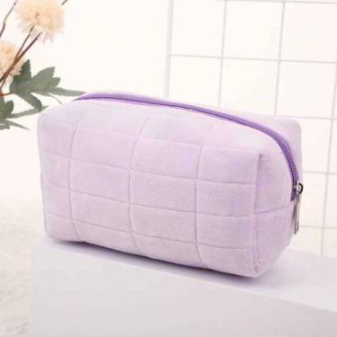 Imagem de Necessaire de Pelúcia!  - Importado, Lilás