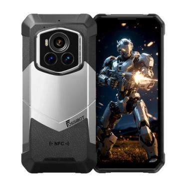 Imagem de Smartphone Fossibot F107 Pro 5g Nfc 28000mah 30gb Ram 512gb Câmera Vis